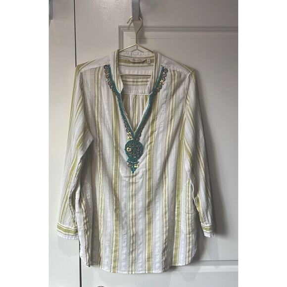 Soft Surroundings Elisha Tunic Top Size XL - Picture 1 of 9